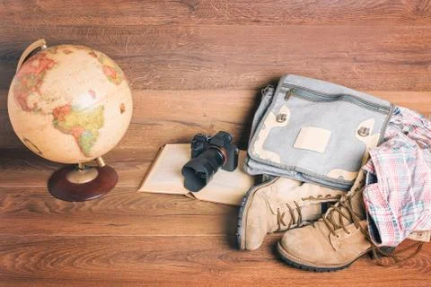 Vacation in the world Stockfoto's