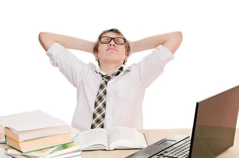 Vacationer student Stock Photos