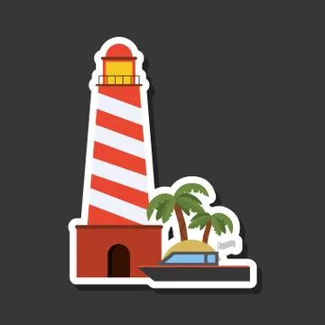 Vacations icon design, vector illustration Stock Illustration