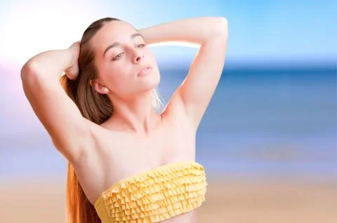 Vacations on paradise Stock Photos