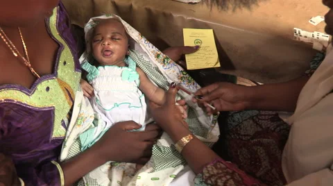 Vaccination to a child 2 Video stock 51451947