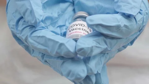 Vaccination in hand Stock Footage 148322399