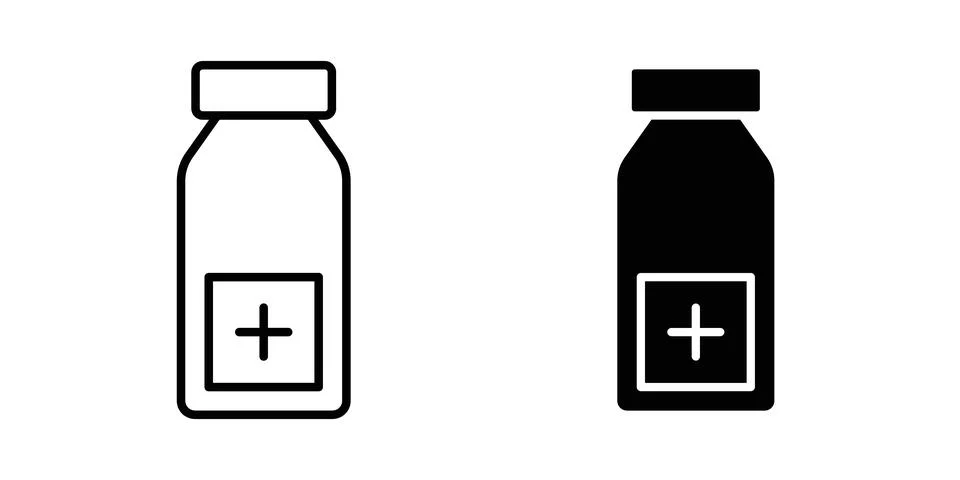 Vaccination icon vector symbol graphics Stock Illustration