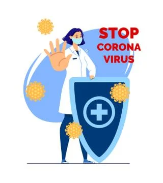 Vaccination Illustrazione stock