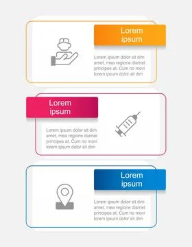 Vaccination importance infographic chart design template 스톡 일러스트