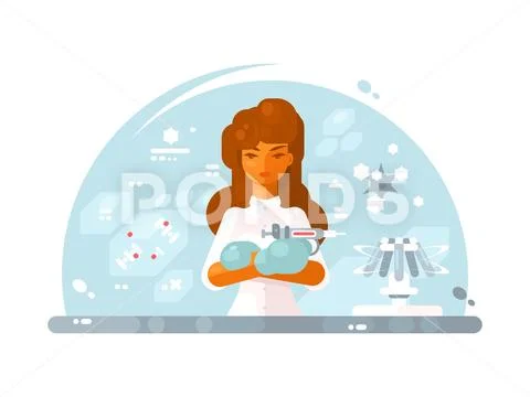 Vaccination medical planned Stock Illustration