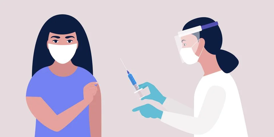 Vaccine concept Stock Illustration
