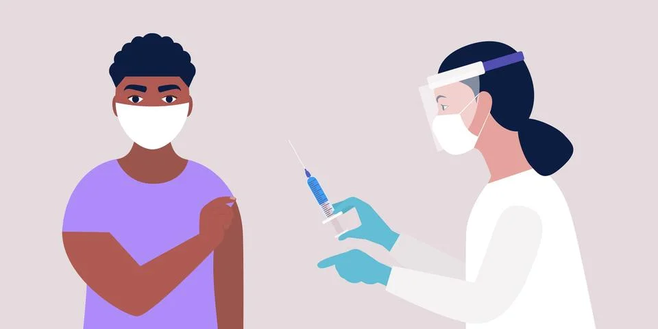 Vaccine concept Stock Illustration