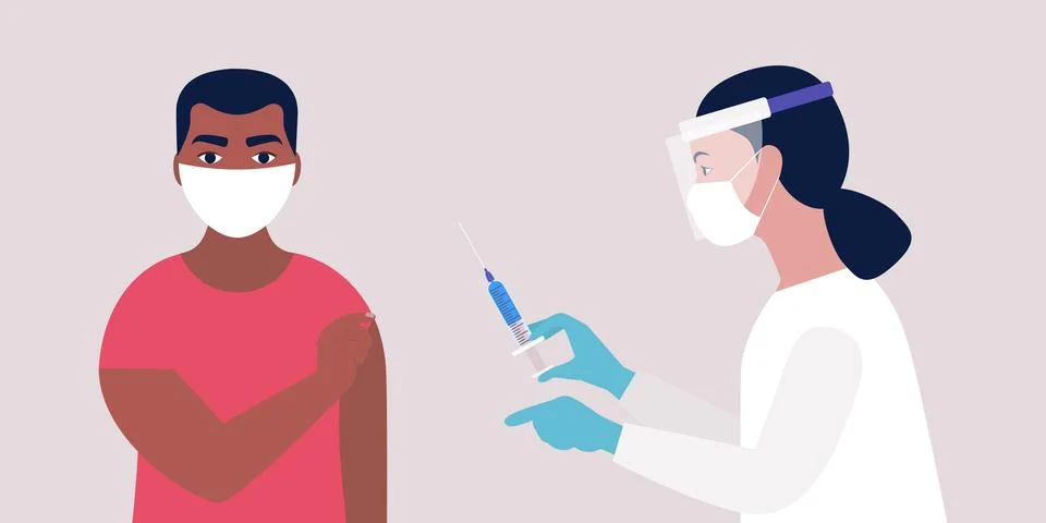 Vaccine concept Stock Illustration