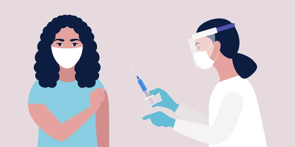 Vaccine concept Stock Illustration