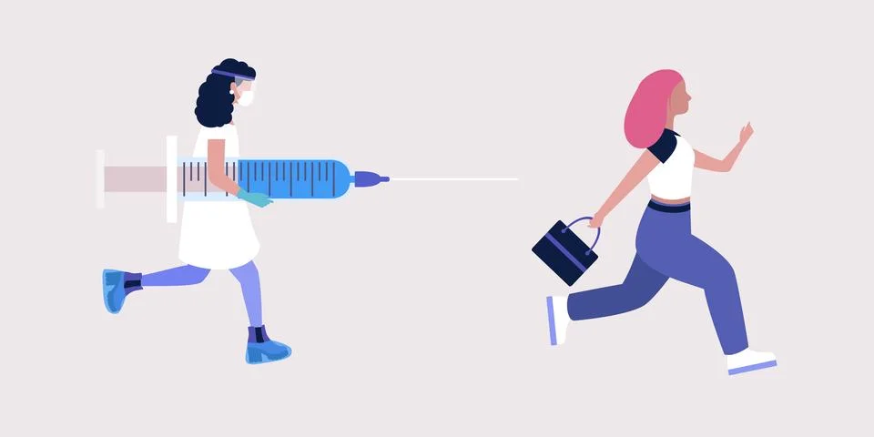 Vaccine concept Stock Illustration