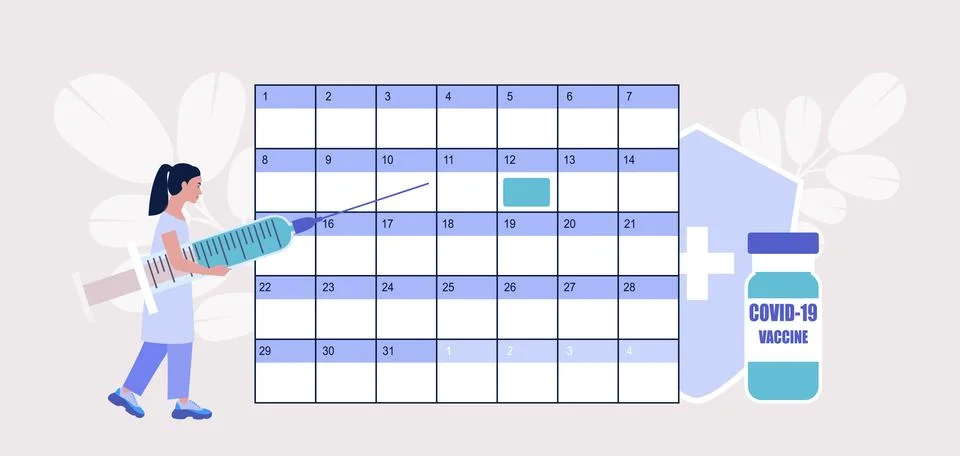 Vaccine concept Stock Illustration