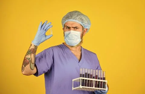 Vaccine development. Vaccination program. Pharmaceutical company business 写真素材