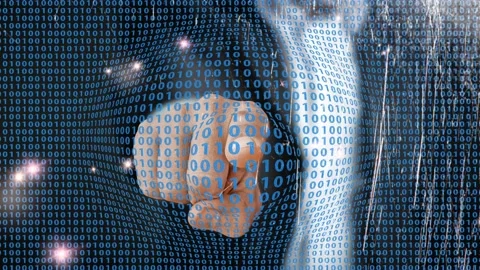 Vaccine gene code shattering Stock Footage 145883885