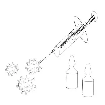 Vaccine Stock Illustration
