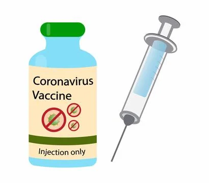 Vaccine for injection Stock Illustration