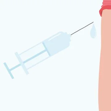 Vacctination Stock Illustration