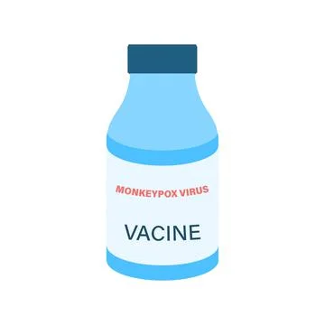 Vacine for MONKEYPOX virus icon Stock Illustration