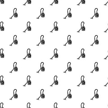 Vacuum cleaner appliance cleaning pattern technology illustration Illustrazione stock