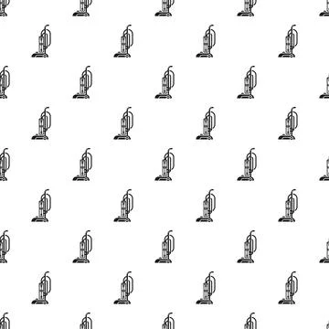 Vacuum cleaner appliance cleaning tools seamless pattern 스톡 일러스트