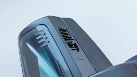Vacuum cleaner brush. Switch floor selector. Electric device prepare Video stock 166624539