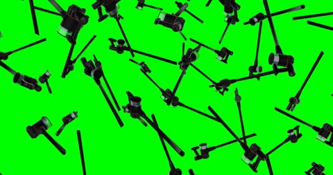 Vacuum Cleaner falling slow motion Video stock 251848109