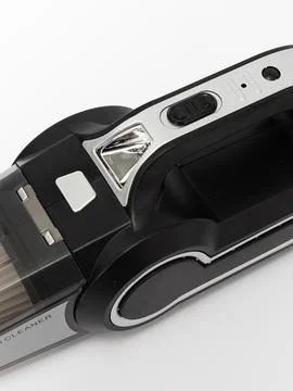 Vacuum cleaner handle close-up Stock Photos