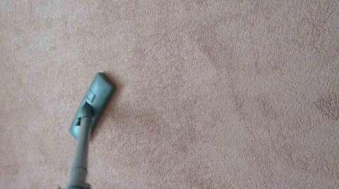 Vacuum Cleaner Hovering Carpet Video stock 1037709