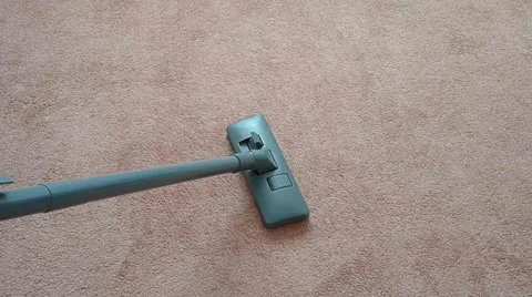 Vacuum Cleaner Hovering Carpet Video stock 1037735