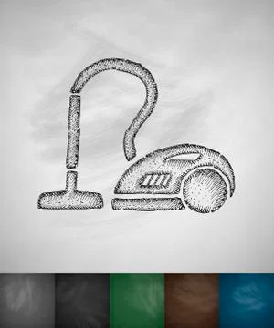 Vacuum cleaner icon Stock Illustration