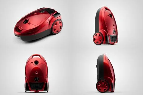 Vacuum cleaner on a light background Stock Photos