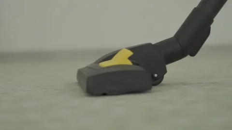 Vacuum-cleaner-nozzle-low-angle-carpet-cleaning Stock Footage 344943931