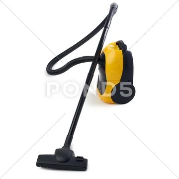 Vacuum cleaner over isolated white background Stock Photos