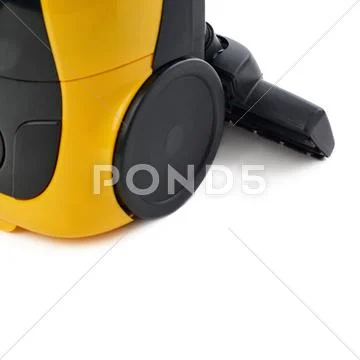 Vacuum cleaner over isolated white background Stock Photos