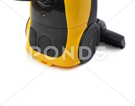 Vacuum cleaner over isolated white background Stock Photos