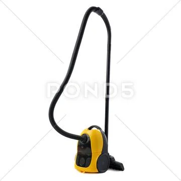 Vacuum cleaner over isolated white background Stock Photos