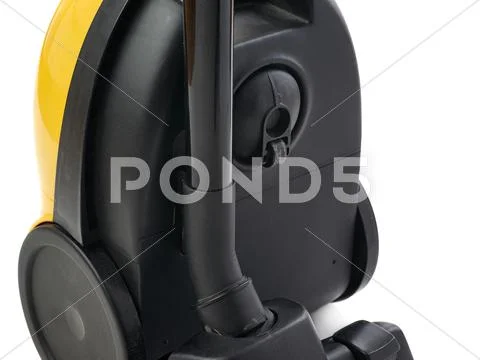 Vacuum cleaner over isolated white background Stock Photos