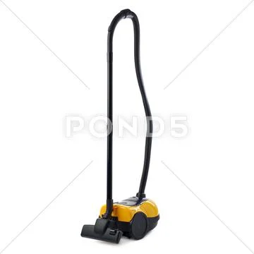 Vacuum cleaner over isolated white background Stock Photos