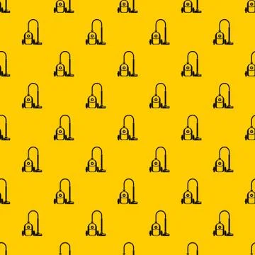 Vacuum cleaner pattern vector 库存插图