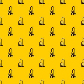 Vacuum cleaner pattern vector 库存插图