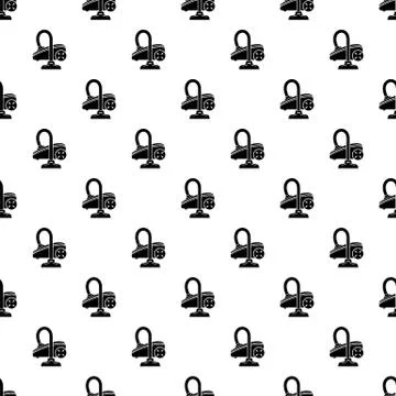 Vacuum cleaner pattern vector seamless イラスト素材