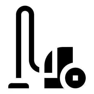 Vacuum Cleaner Vector Icon Design Illustration Stock Illustration