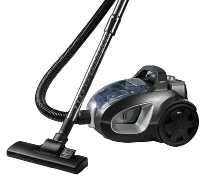 Vacuum cleaner on a white background side view close-up Stock-Fotos