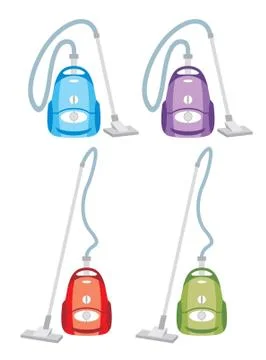 Vacuum cleaners Stock Illustration