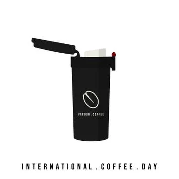 Vacuum Coffee vector illustration Stock Illustration