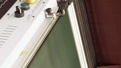 Vacuum package machine on conveyor belt 스톡 동영상 91149381