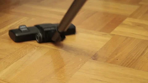 Vacuum parquet Video stock 33660824