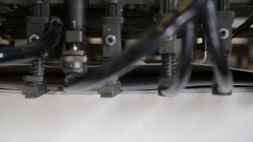 Vacuum sheet feeder Stock-Footage 85786383