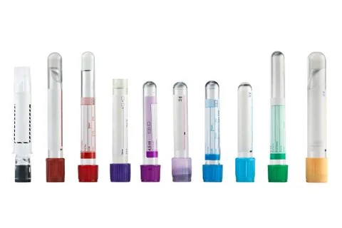 Vacuum test tubes Stock Photos