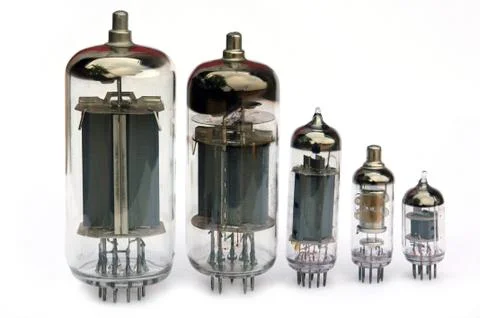 Vacuum tubes Foto stock